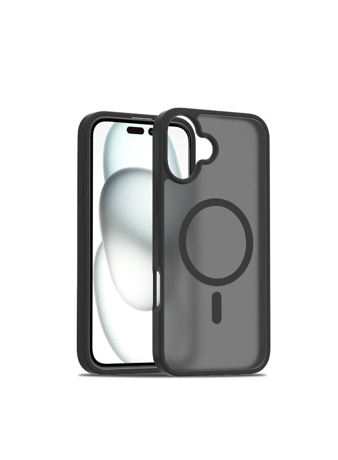 iPhone 16 Plus Skin Feeling Case With MagSafe - Black - Image 1